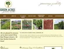 Tablet Screenshot of greenacresiowa.com